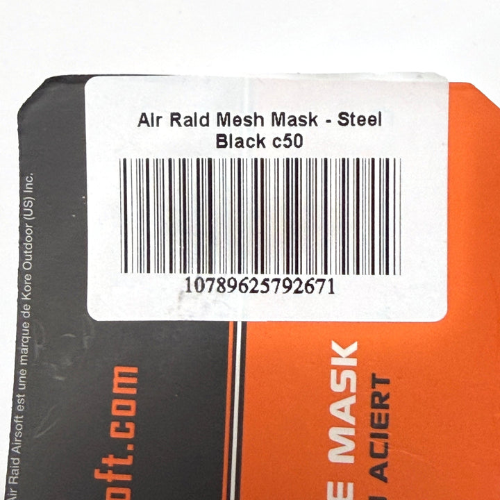 Air Raid Steel Mesh Half Face Mask - TippmannParts