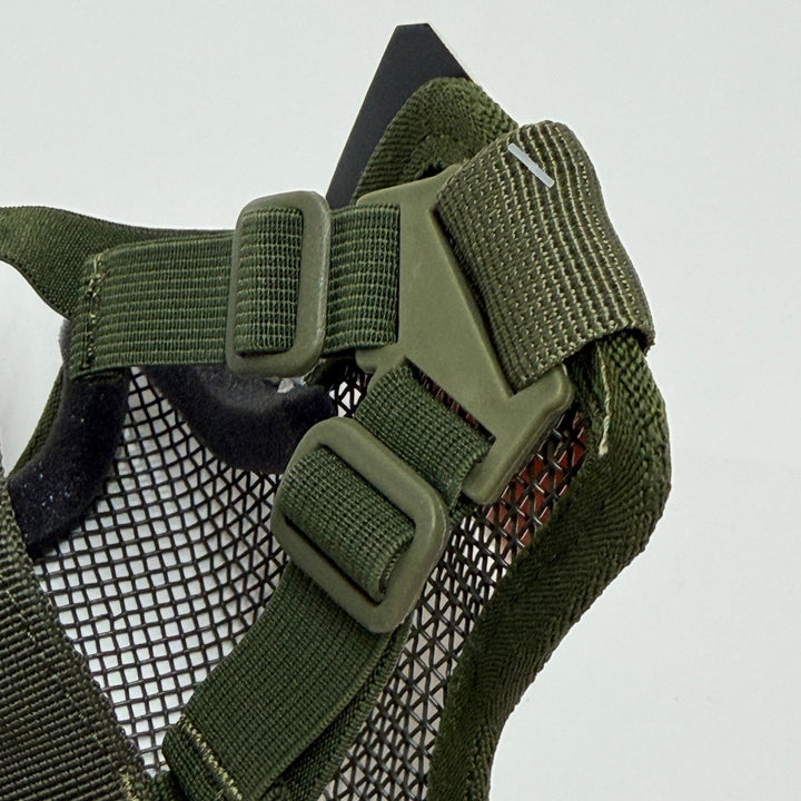 Air Raid Steel Mesh Half Face Mask - TippmannParts