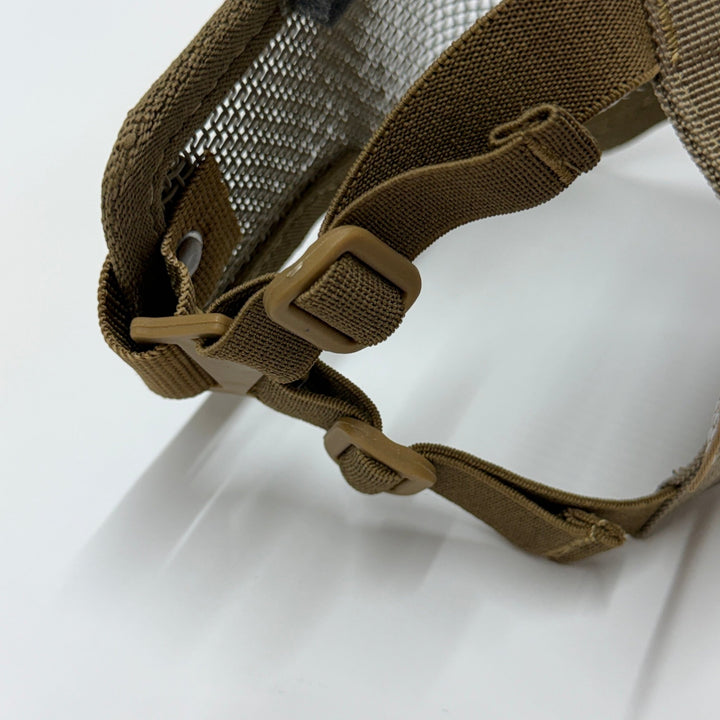 Air Raid Steel Mesh Half Face Mask - TippmannParts