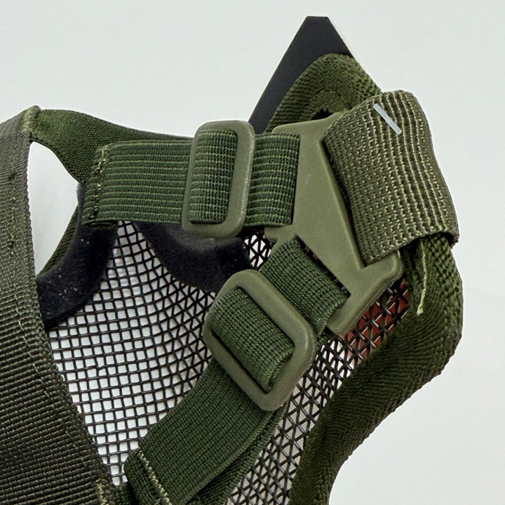 Air Raid Steel Mesh Half Face Mask - TippmannParts