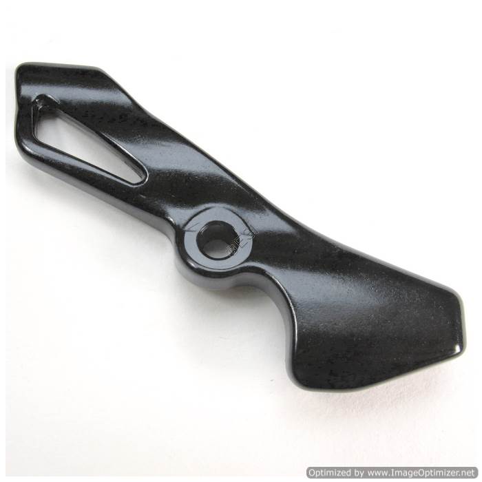 Aluminum Eye Panel - left (polished black) - Kingman Part #BLS012 - TippmannParts