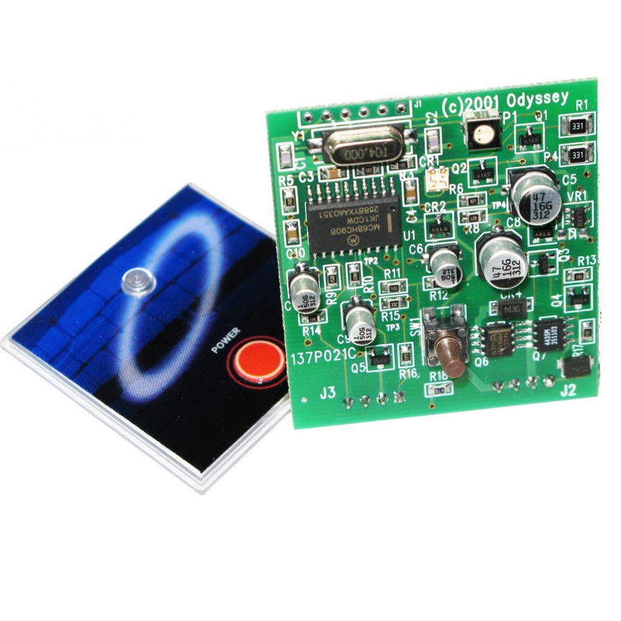 Back Plate Assembly with Board - Odyssey Part 28-1-TEX HALO P/K 04 - TippmannParts