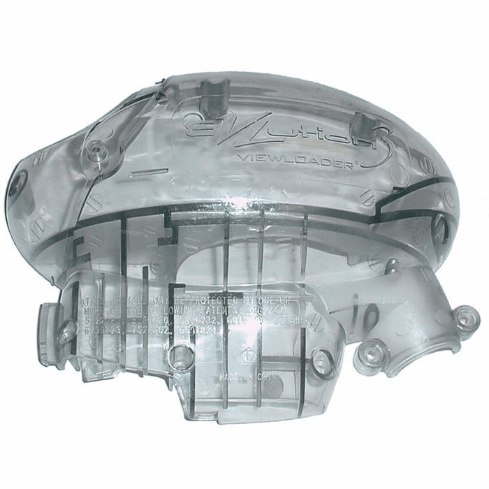 Body Half with Battery Door Lock - Right Side - Smoke - ViewLoader Part 135538-000 - TippmannParts