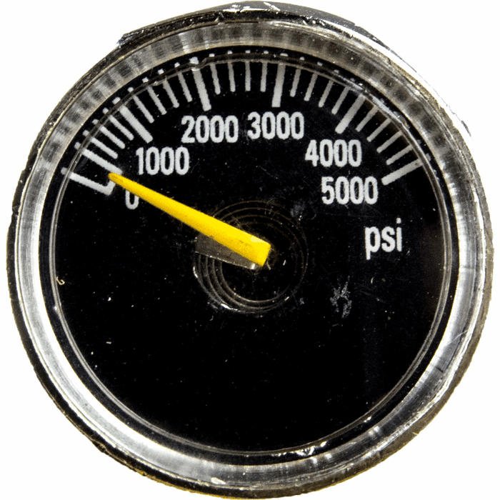 Custom Products (CP) Micro Gauge - 1" Face - 1/8" NPT Post Mount - TippmannParts