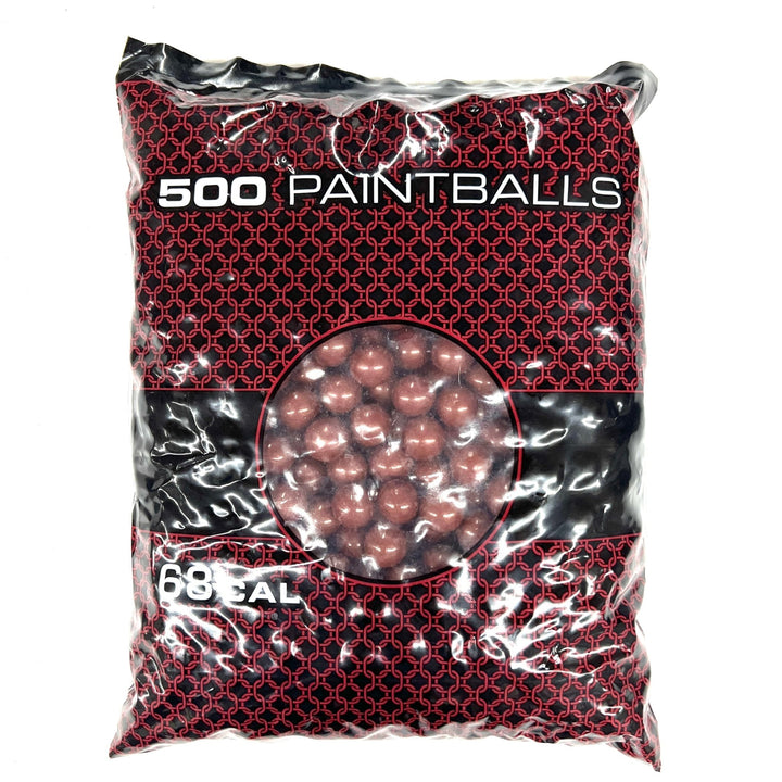 Draxxus DXS Bronze 68Cal Paintballs - 2000ct Case - Bronze Shell Orange Fill - TippmannParts