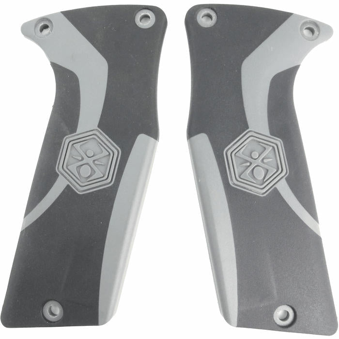 Dual Texture Grip Panel (black) - Kingman Part GRP005 - TippmannParts