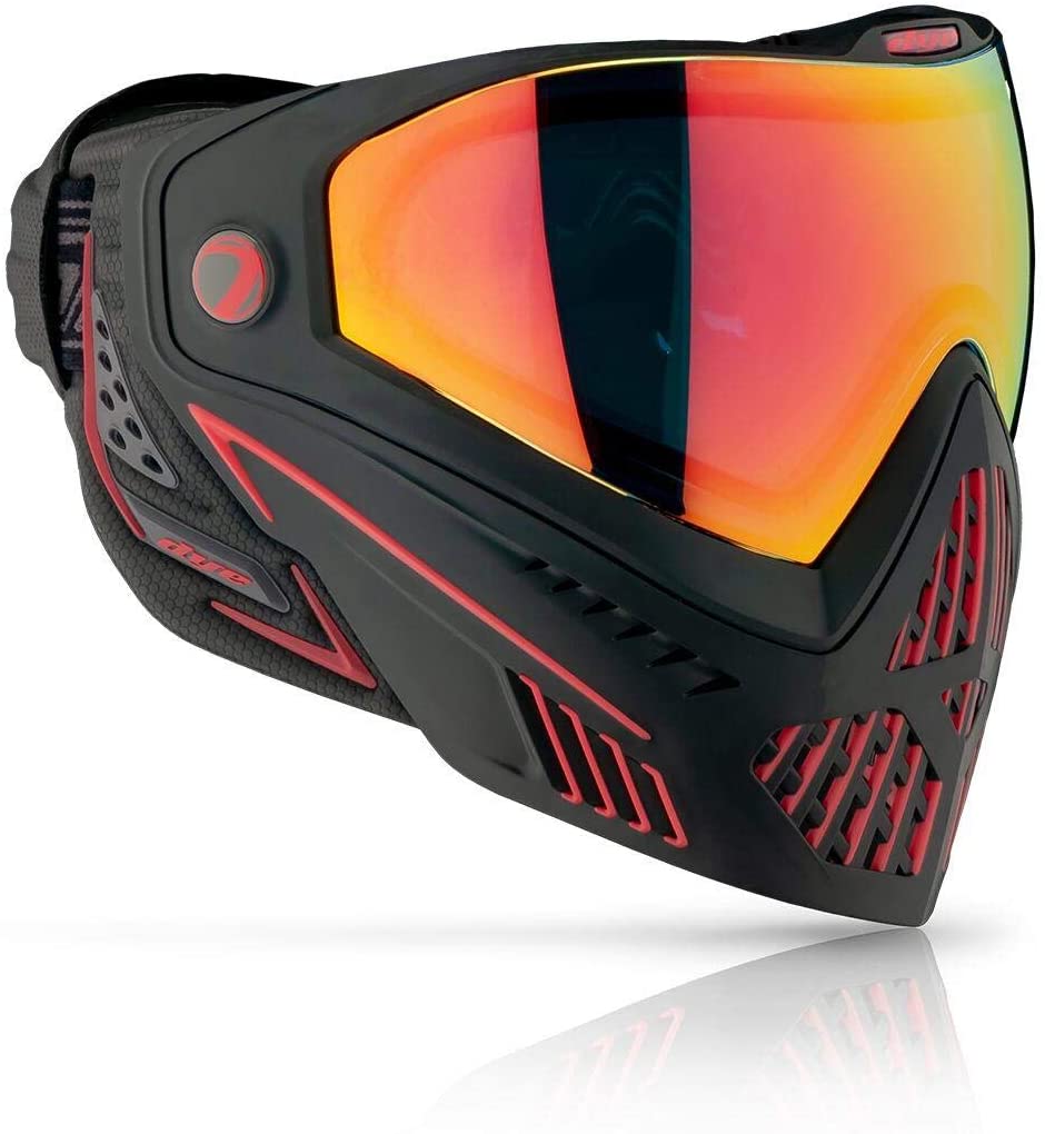 DYE I5 Paintball Goggle - Fire Red and Black - TippmannParts