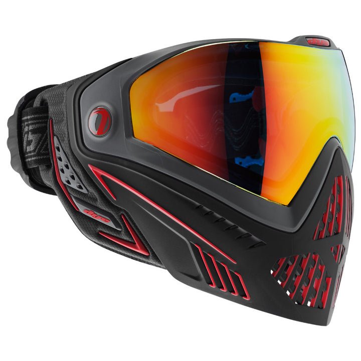 DYE I5 Paintball Goggle - Fire Red and Black - TippmannParts