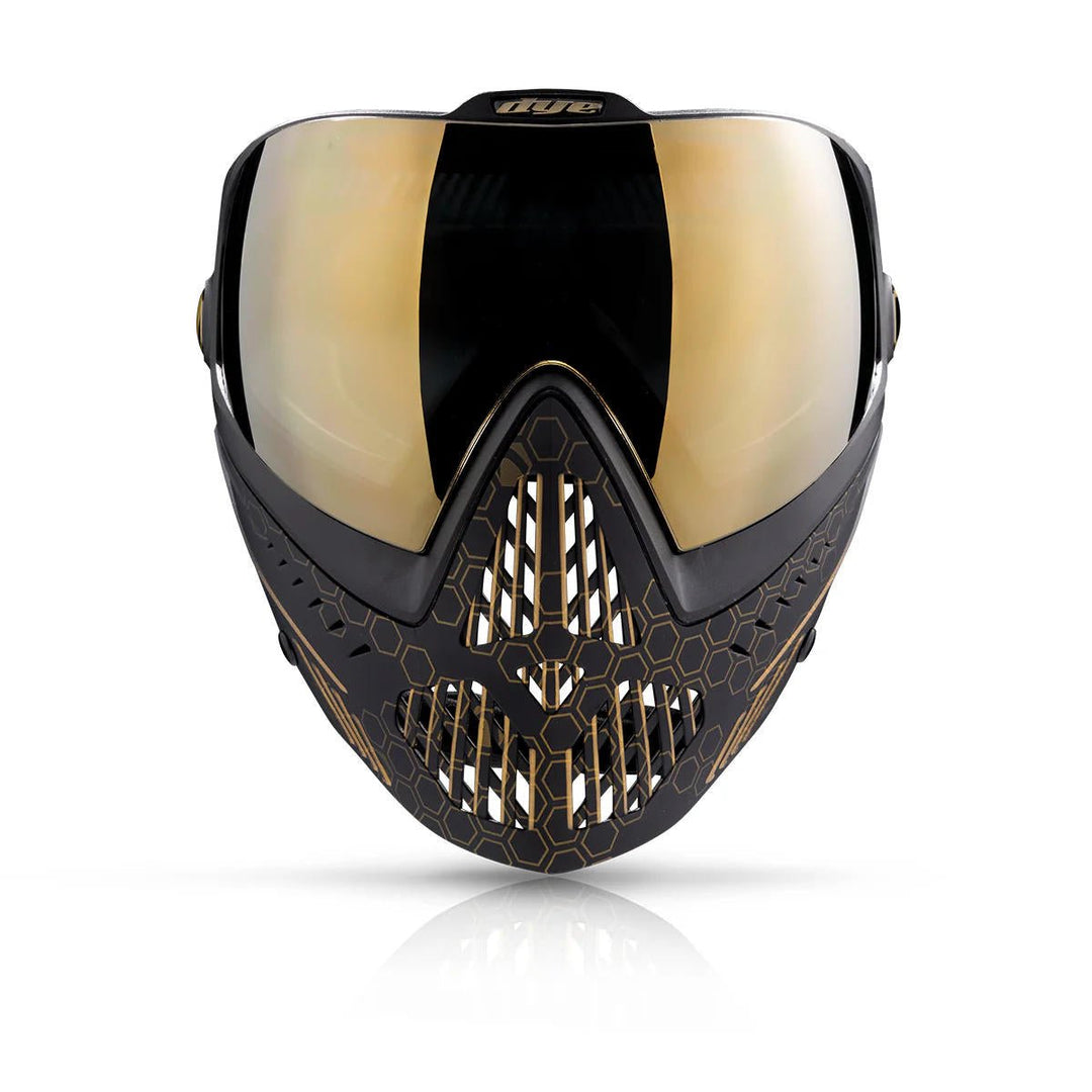 DYE I5 Paintball Goggle - HyperCam Gold and Black - TippmannParts