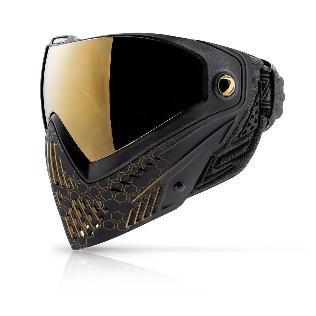 DYE I5 Paintball Goggle - HyperCam Gold and Black - TippmannParts