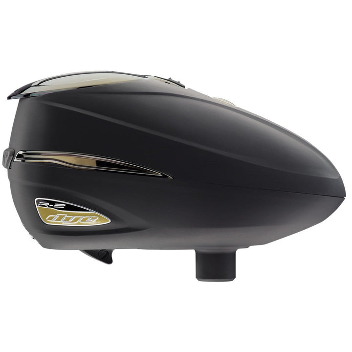 DYE Rotor R2 Paintball Loader - Black and Gold - TippmannParts