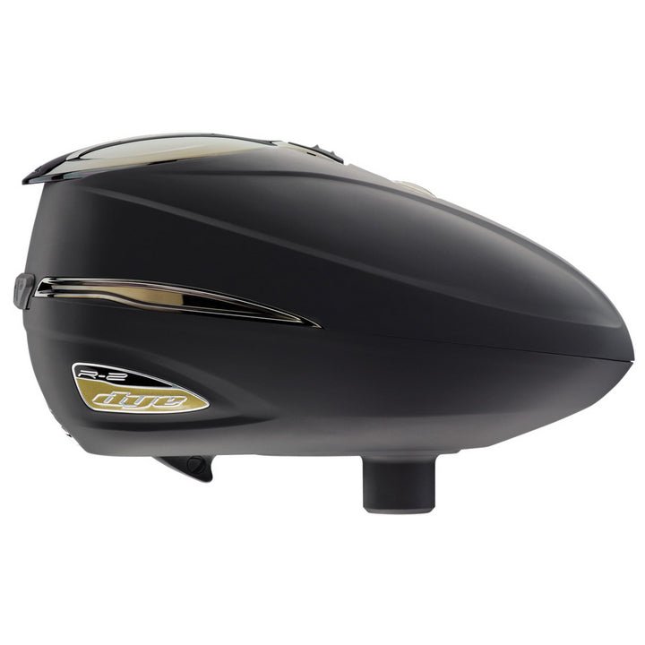 DYE Rotor R2 Paintball Loader - Black and Gold - TippmannParts