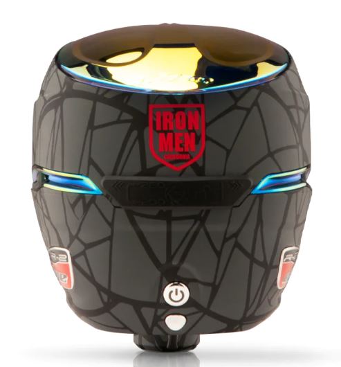 DYE Rotor R2 Paintball Loader - Ironmen Black and Red - TippmannParts