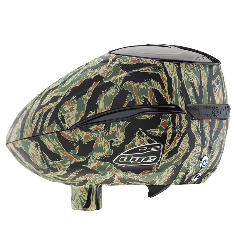 DYE Rotor R2 Paintball Loader - Tiger Camouflage - TippmannParts