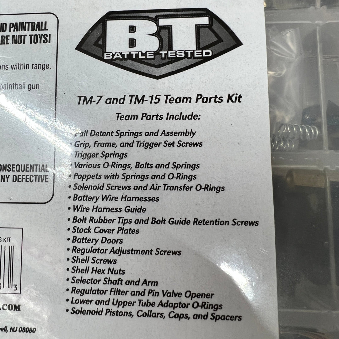 Empire BT (Battle Tested) Team Leam Level TM7/15 Parts Kit - TippmannParts