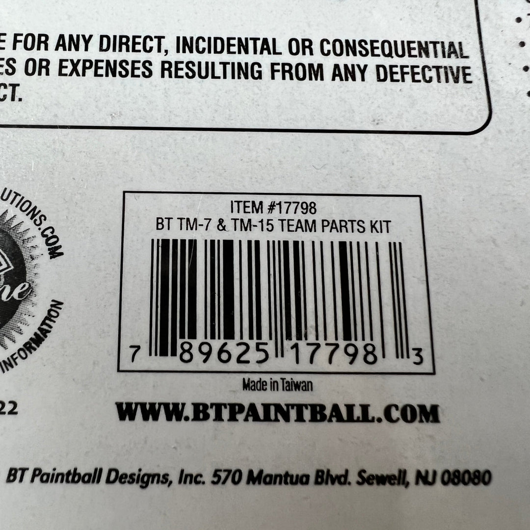 Empire BT (Battle Tested) Team Leam Level TM7/15 Parts Kit - TippmannParts