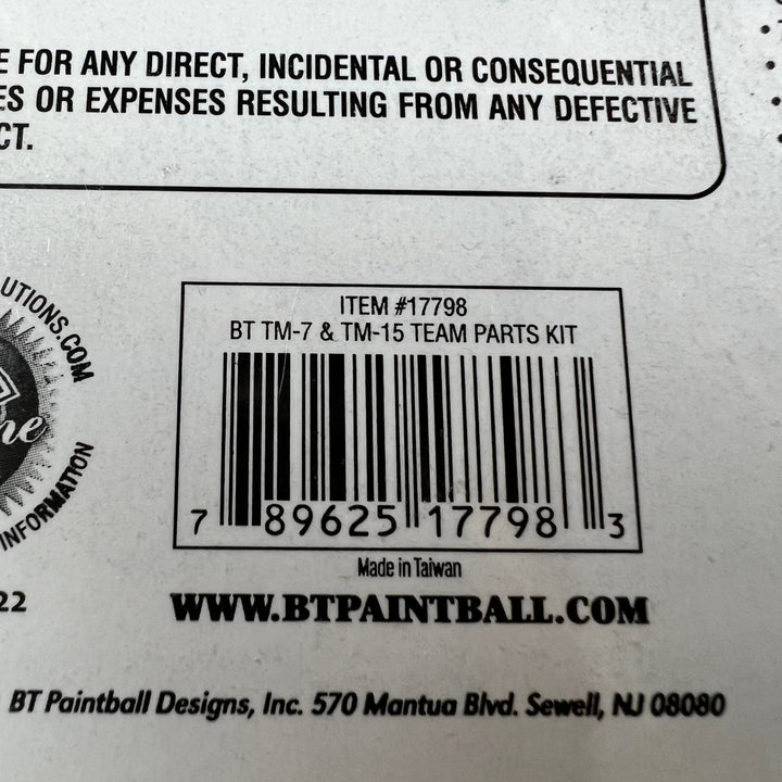 Empire BT (Battle Tested) Team Leam Level TM7/15 Parts Kit - TippmannParts
