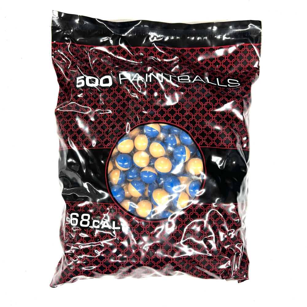 Empire Formula 13 68Cal Paintballs - 2000ct Case - Blue/Tan Shell Yellow Fill - TippmannParts