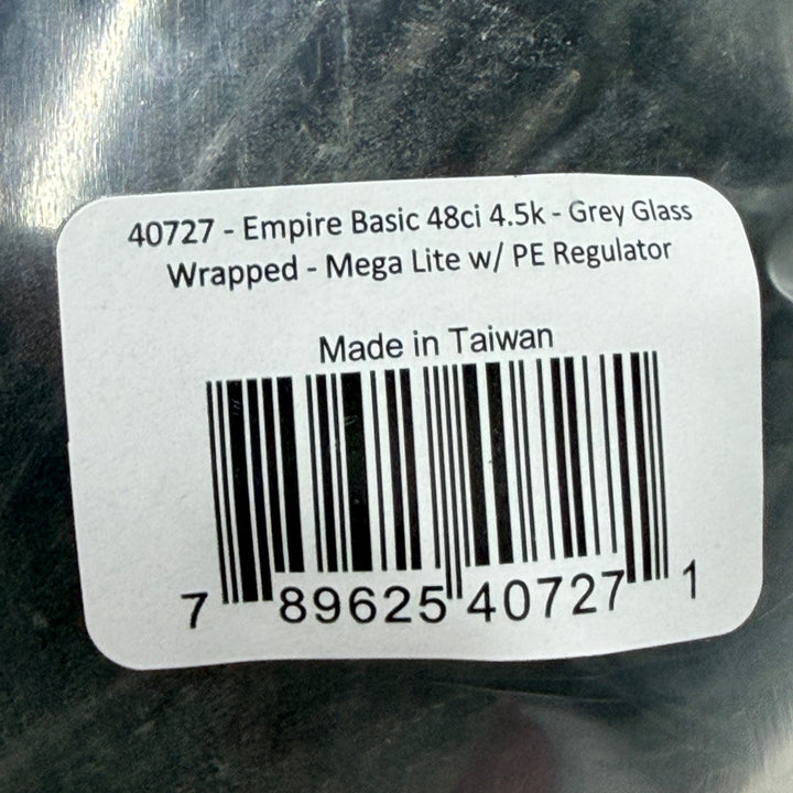 Empire Mega Light Basic - 4500psi - 48ci - Glass Wrapped HPA Tank - TippmannParts