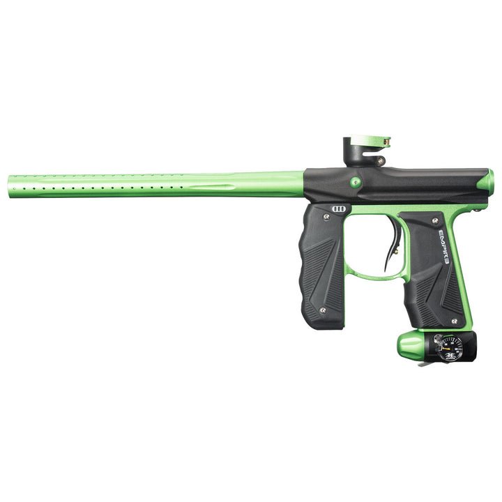 Empire Mini GS Paintball Marker - Dust Black and Neon Green - TippmannParts