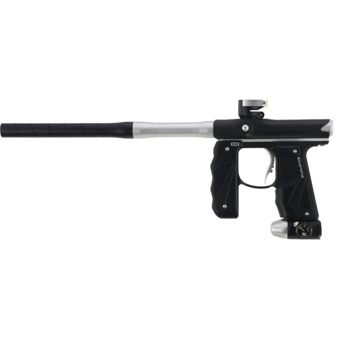 Empire Mini GS Paintball Marker - Dust Black with Dust Silver Highlights - TippmannParts
