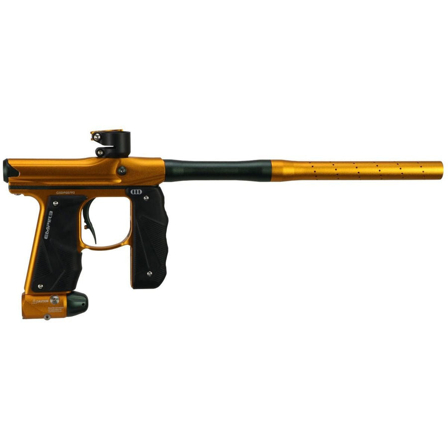 Empire Mini GS Paintball Marker - Honey Gold / Pine Green - TippmannParts