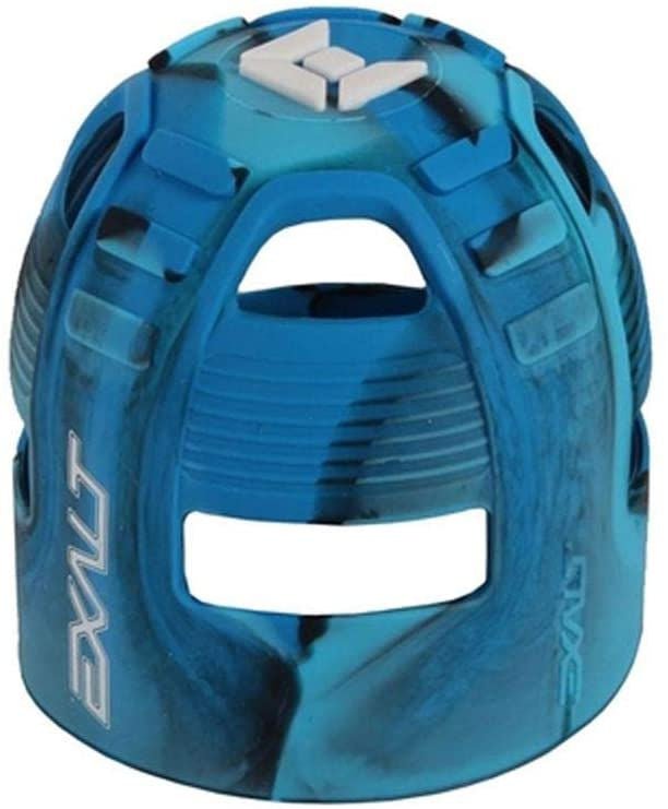 Exalt Tank Grip Butt Cap (Blue Swirl) - TippmannParts