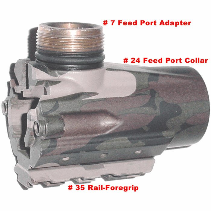 Feedport Collar - Breech - JT Part 133871-000 - TippmannParts