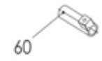 Front Bolt - .50 Cal - Tippmann Part TA45073 - TippmannParts