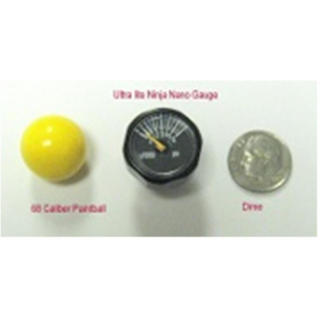 Gauge - Mini - Black - 6000psi - Ninja Part NINJAMINIGAUGE - TippmannParts