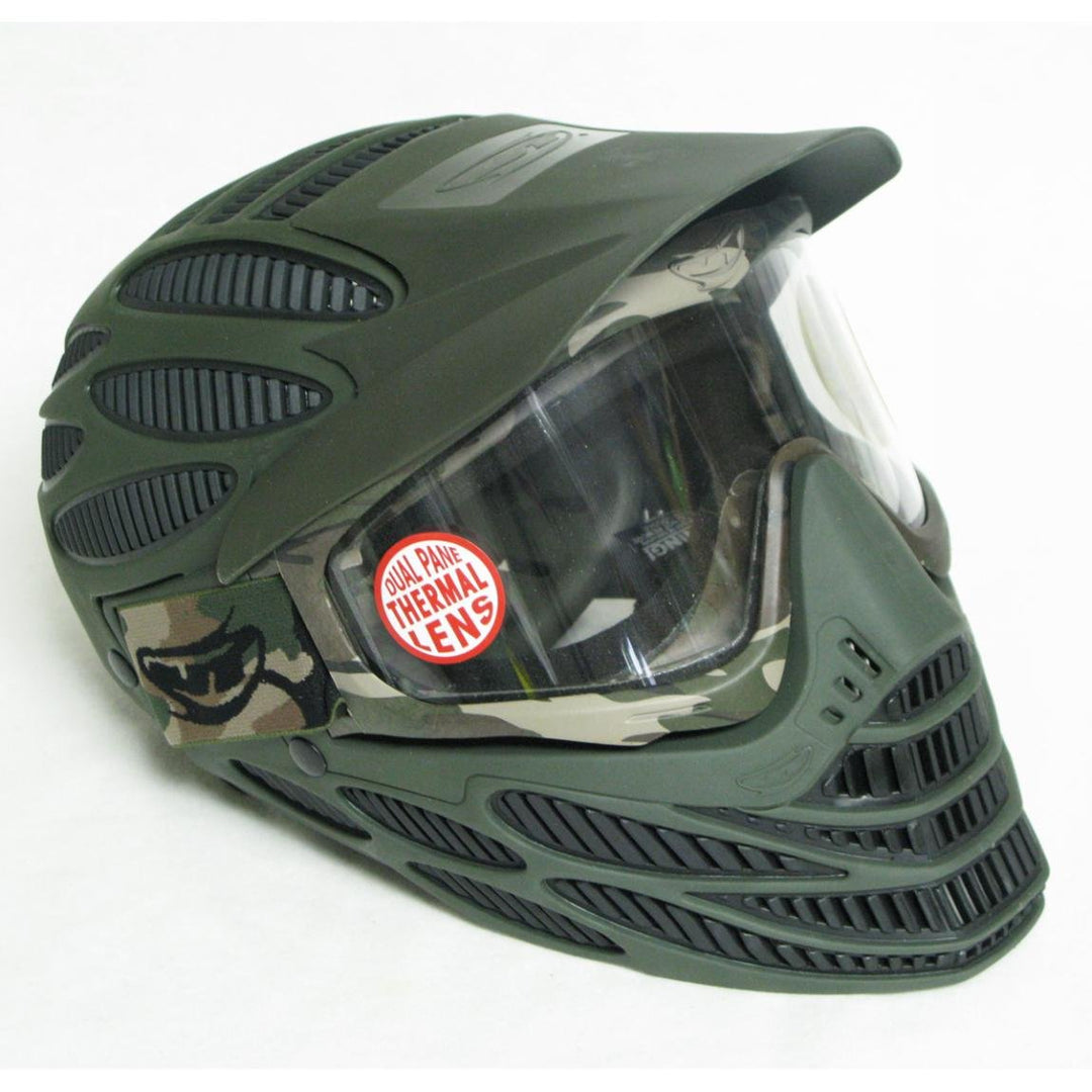 JT Spectra Flex 8 Goggles with Head Shield and Thermal Lens - Woodland Camouflage - TippmannParts