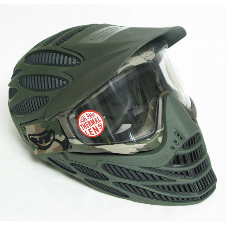 JT Spectra Flex 8 Goggles with Head Shield and Thermal Lens - Woodland Camouflage - TippmannParts