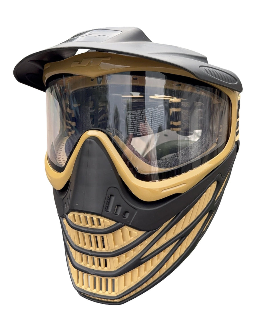 JT Spectra Flex 8 SE Goggles with Thermal Lens - Sandstorm Black and Tan - TippmannParts