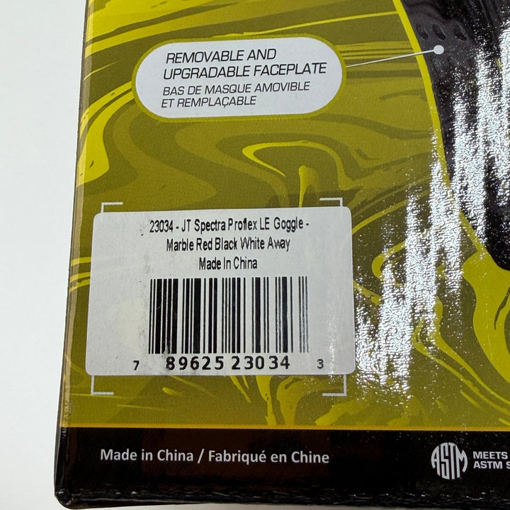 JT Spectra ProFlex Goggle - Limited Edition (LE) - Marble Series Away Edition - TippmannParts