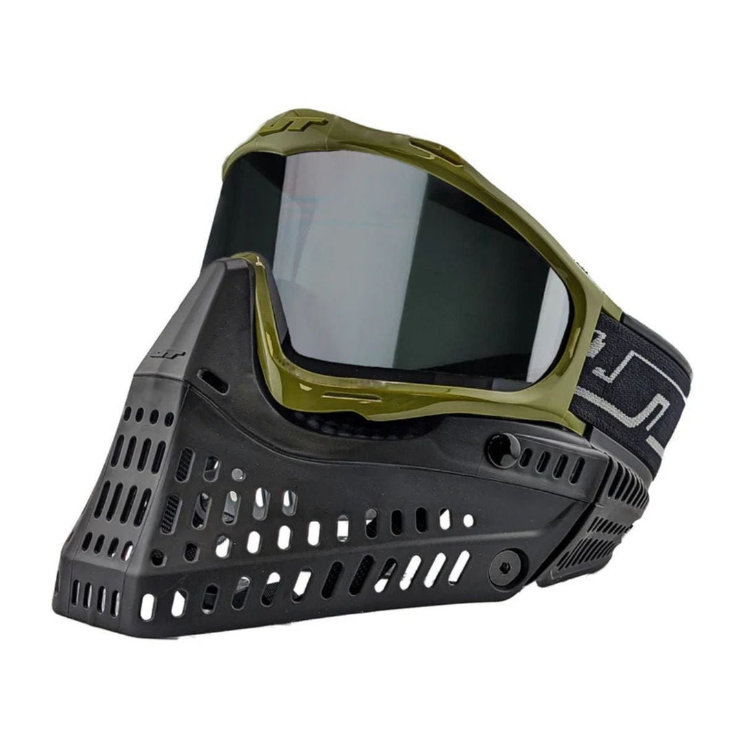 JT Spectra ProFlex Goggles with Clear Thermal Lens - Olive Drab Frame with Black Skirt - TippmannParts