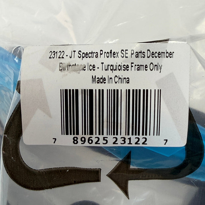 JT Spectra Proflex SE Frame Only - Birthstone - Ice - 12 December - Turquoise Blue - TippmannParts