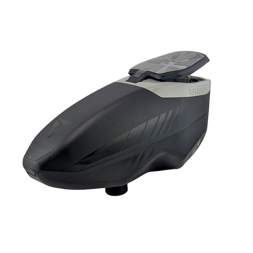 JT Triad Paintball Loader - Black with Grey - TippmannParts