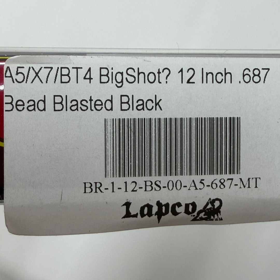 Lapco Big Shot Barrel with Tippmann A - 5 Threads - TippmannParts