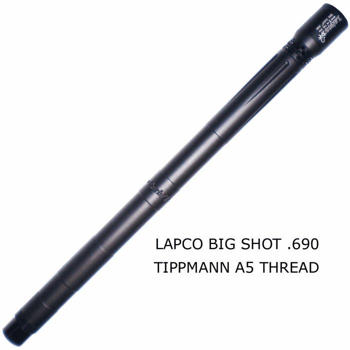 Lapco Big Shot Barrel with Tippmann A-5 Threads - TippmannParts