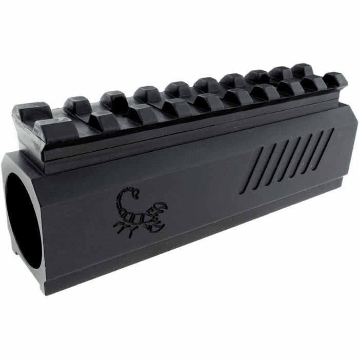 Lapco TPX / TiPX Aluminum Front Block with Picatinny Rail - Black - TippmannParts