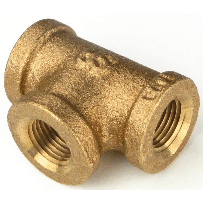 Merit Brass TEE Fitting - Female to Female to Female - TippmannParts