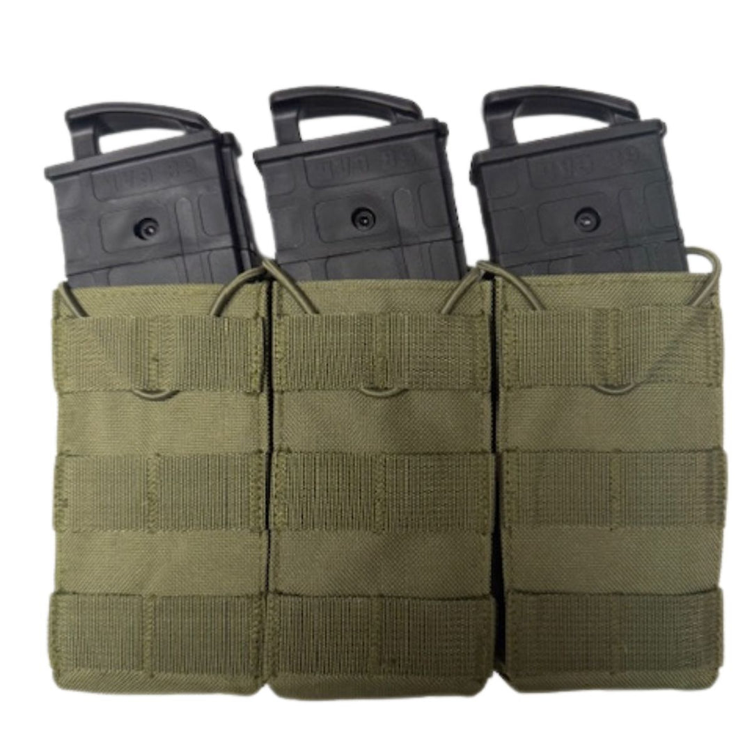 NcSTAR AR Elastic Triple Mag Pouch - TippmannParts