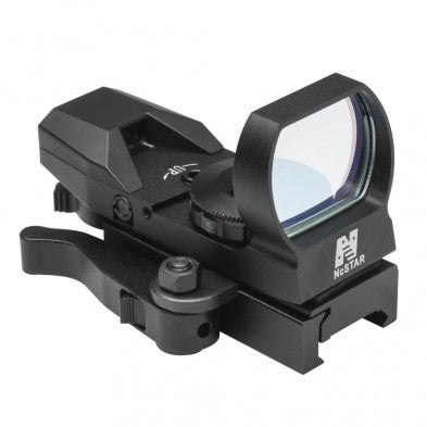NcSTAR Dot Reflex Sight with 4 Different Reticles - Quick Release - TippmannParts