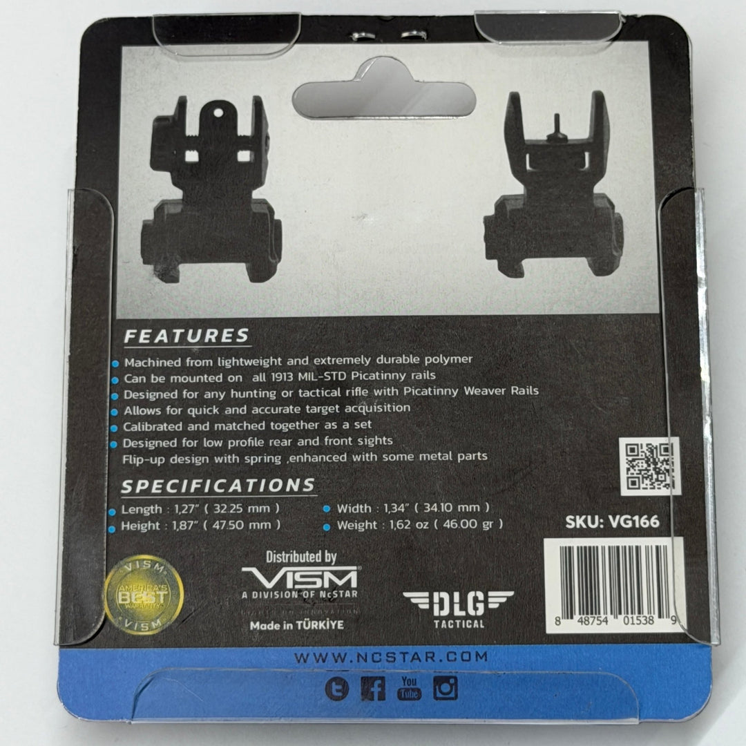 NcSTAR Flipup Low Profile Sight - TippmannParts