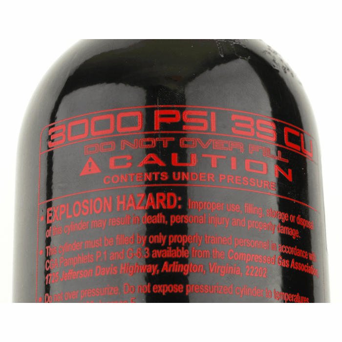 Ninja 3000psi HPA Tank - Aluminum - TippmannParts