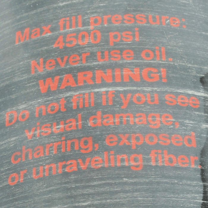 Ninja Carbon Fiber 4500psi HPA Tank with 5 Year Hydro - DGO - TippmannParts