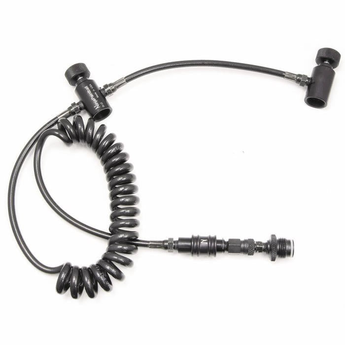 Ninja Coil Remote System for 2 Tanks and 1 Gun with 1 Slide Check - TippmannParts