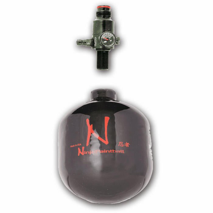 Ninja Fiber Wrapped Aluminum 4500psi HPA Tank - DGO - TippmannParts