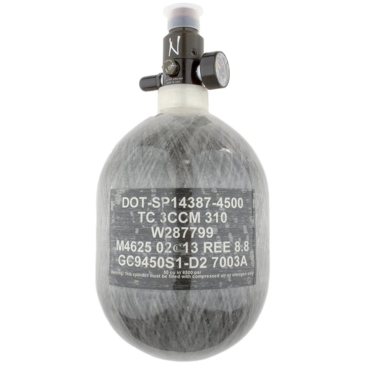 Ninja Fiber Wrapped Aluminum 4500psi HPA Tank - DGO - TippmannParts