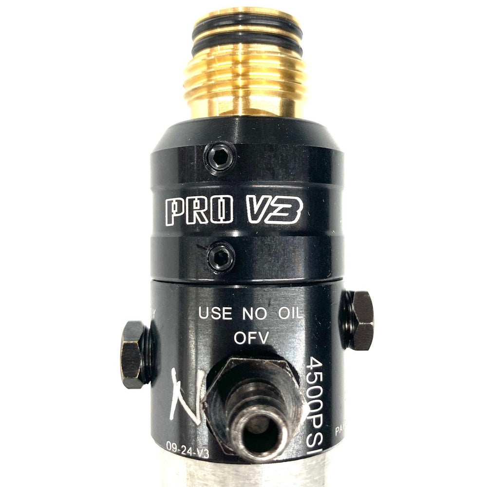 Ninja N68 LITE Carbon Fiber HPA Tank with PRO V3 Regulator - 68ci - 4500psi - TippmannParts